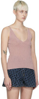 Thumbnail for your product : Lanvin Pink Polyester Tank Top