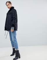 Thumbnail for your product : NATIVE YOUTH Premium Sherpa Drawstring Jacket