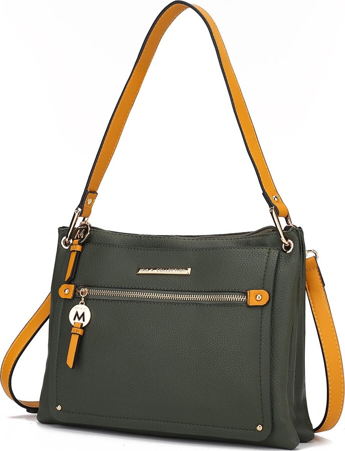 Aliyah shoulder women's bag vegan leather versatile design, functional everyday use purse by Mia K.