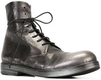 Marsèll metallic lace-up boots