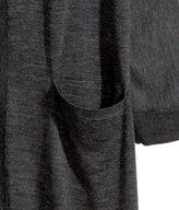 Thumbnail for your product : H&M Merino Wool Cardigan - Dark gray - Ladies