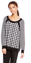 Thumbnail for your product : Vince Camuto Houndstooth Sweater