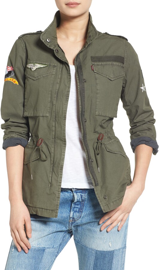 levi's military jacket womens
