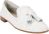 Thumbnail for your product : Prada Woven Leather Tassel Loafer
