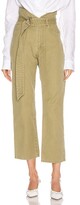 Thumbnail for your product : Marissa Webb Travis Heavy Canvas Pant in Green