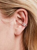 Thumbnail for your product : Nouvel Heritage Double Diamond Rose Gold Lace Ear Cuff Earring