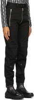 Thumbnail for your product : GmbH Black Exposed Zip Yolanda Cargo Trousers