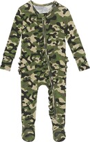 Thumbnail for your product : Posh Peanut Cadet Camo Ruffle Footie