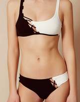 Thumbnail for your product : Agent Provocateur Jojo Bikini Bottom Black And White