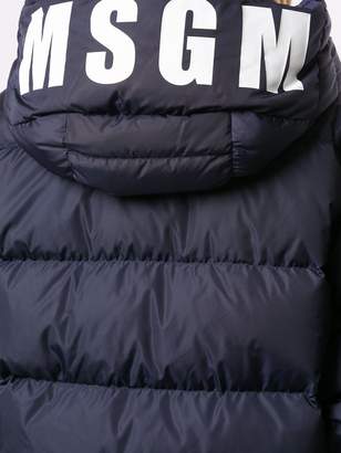 MSGM Logo Hood Jacket