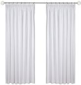Thumbnail for your product : Simply Thermal Lined Pencil Pleat Curtains