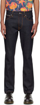 Thumbnail for your product : Nudie Jeans Navy Lean Dean Slim Tapered Jeans
