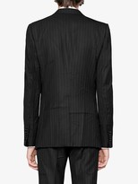 Thumbnail for your product : Gucci Mitford pinstripe wool jacket