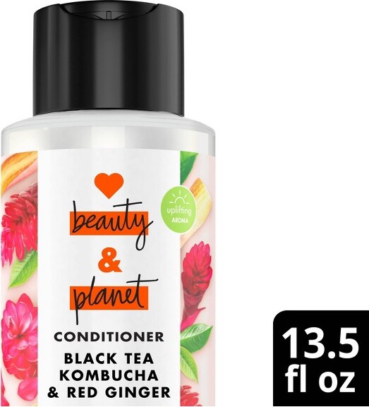 Love Beauty and Black Tea Kombucha and Red Ginger Conditioner