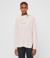 Thumbnail for your product : AllSaints Kadine Roll Neck Jumper