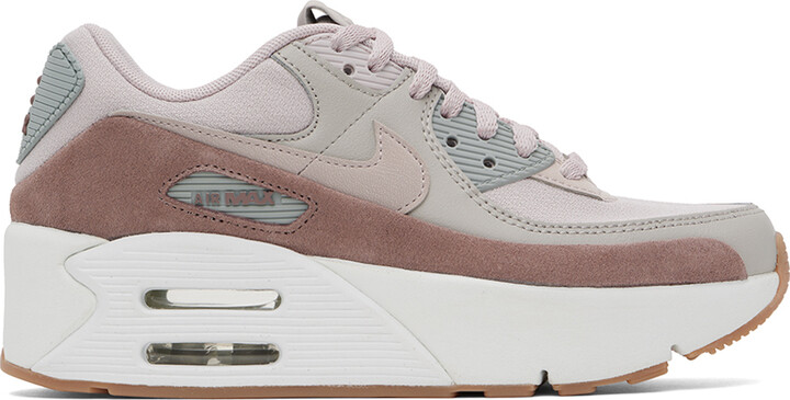 Nike Pink Air Max 90 LV8 Sneakers - ShopStyle