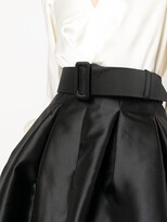 Thumbnail for your product : Sachin + Babi Zoe colour-block satin gown