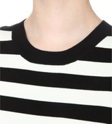 Thumbnail for your product : Mo&Co. Striped jersey top
