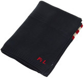 Thumbnail for your product : Ralph Lauren Home Flag Knit Navy Throw