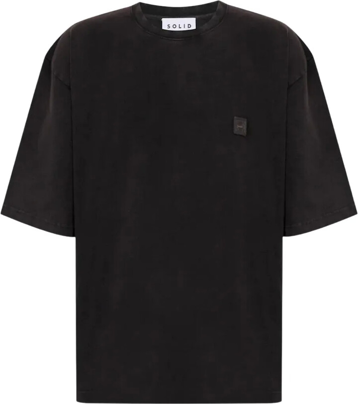 Solid Homme LP-graphic T-shirt