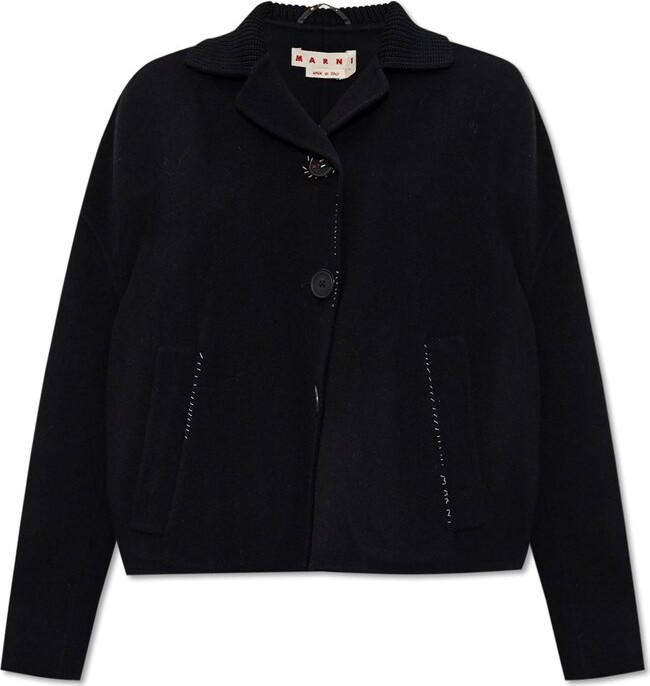 Marni Long-Sleeved Button-Up Jacket