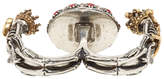 Thumbnail for your product : Alexander McQueen Silver Double Skeleton Ring