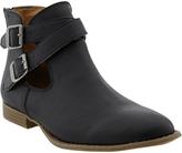 Thumbnail for your product : Old Navy Women's Buckled Faux-Leather Moto Boots