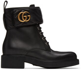 Thumbnail for your product : Gucci Black Marmont Ankle Boots