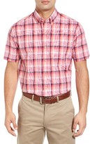 Thumbnail for your product : Cutter & Buck Men's Big & Tall Adobe Regular Fit Plaid Sport Shirt