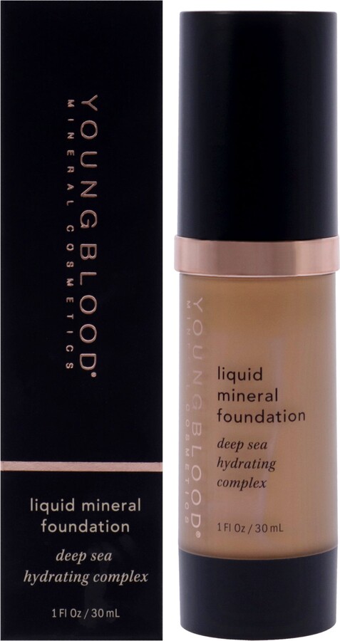 Young Blood Liquid Mineral Foundation - Nutmeg by Youngblood for Women - 1 oz Foundation