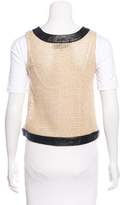 Thumbnail for your product : Kelly Wearstler Silk Woven Vest