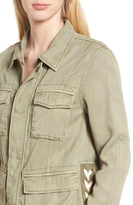 Pam & Gela Lace-Up Field Jacket