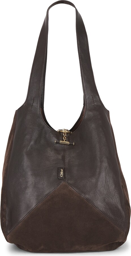 Chloé Balloon Hobo Bag in Chocolate