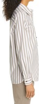 Thumbnail for your product : Lafayette 148 New York Ruxton Stripe Cotton Blend Shirt
