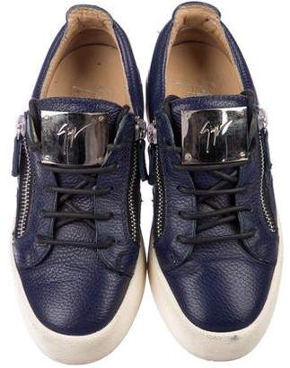Giuseppe Zanotti Leather Low-Top Sneakers