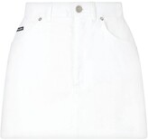 Thumbnail for your product : Dolce & Gabbana high-rise A-line mini skirt