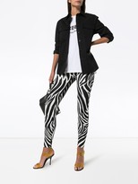 Thumbnail for your product : Versace Zebra Print Trousers