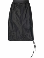 Thumbnail for your product : Sunnei Drawstring-Hem Midi Skirt