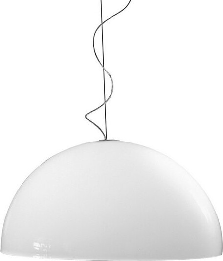 Martinelli Luce Blow Pendant Light in White
