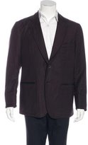 Thumbnail for your product : Hermes Leather-Trimmed Wool Sport Coat