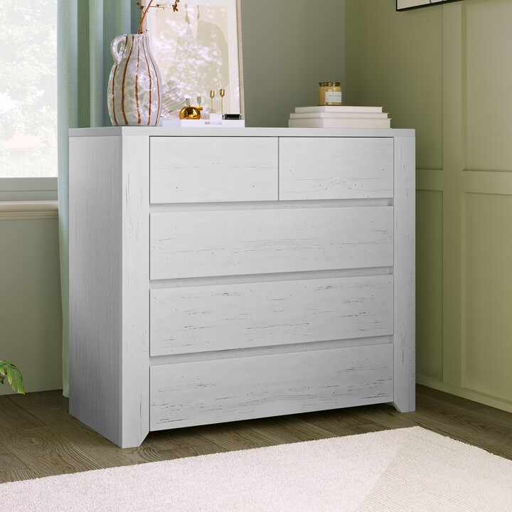 TiramisuBest 5Drawer Wood Chest with Large Storage Space ShopStyle
