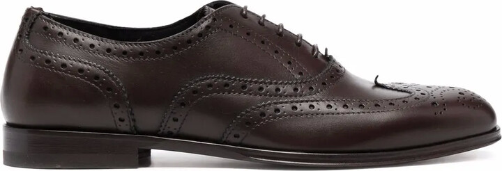 Scarosso Judy lace-up leather brogues