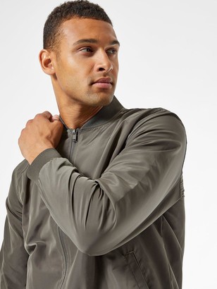 Burton Menswear London Core Bomber Jacket Khaki - ShopStyle