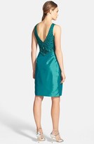Thumbnail for your product : Sue Wong Embroidered Taffeta Tulip Dress