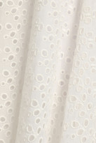Thumbnail for your product : Vanessa Bruno Asymmetric Broderie Anglaise Dress