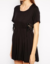 Thumbnail for your product : Dahlia Smock Dress With Tie Sides
