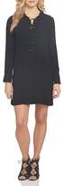 Thumbnail for your product : 1 STATE Lace-Up Shirt Dress