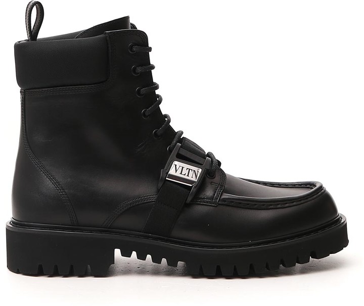 valentino vltn combat boots