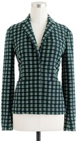 Thumbnail for your product : J.Crew Shrunken blazer in embroidered plaid