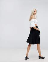Thumbnail for your product : ASOS Jersey Midi Skirt With Pockets